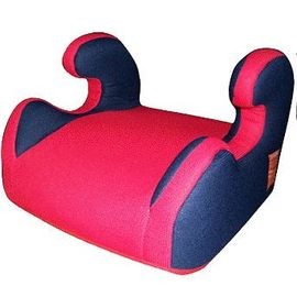 SUPER NANNY 超級奶媽-兒童汽車固定式座椅 加高座墊 DS-500/ 安全汽座輔助墊 (橘黑/紅藍兩色隨機) 安全座墊