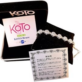 KOTO 白鋼鍺石負離子能量手鍊-滿天星水晶鑽款(1入) 限量 原廠製造 外銷品牌 精品絕版 母親節贈禮
