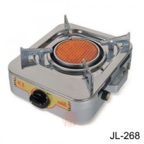 歐王 遠紅外線填充式休閒爐(JL-268) 罐裝瓦斯灌注充填 小火鍋 居家 露營 旅行用 烤肉爐